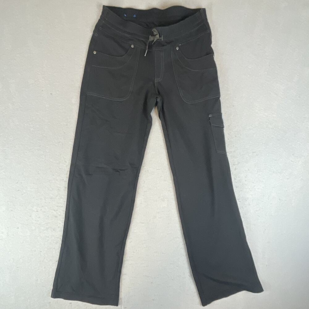 Kuhl Mova Womens Sz 6 Short Cargo Pants Black